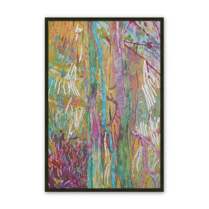 [Color:Satin Black], Picture of art in a Satin Black frame