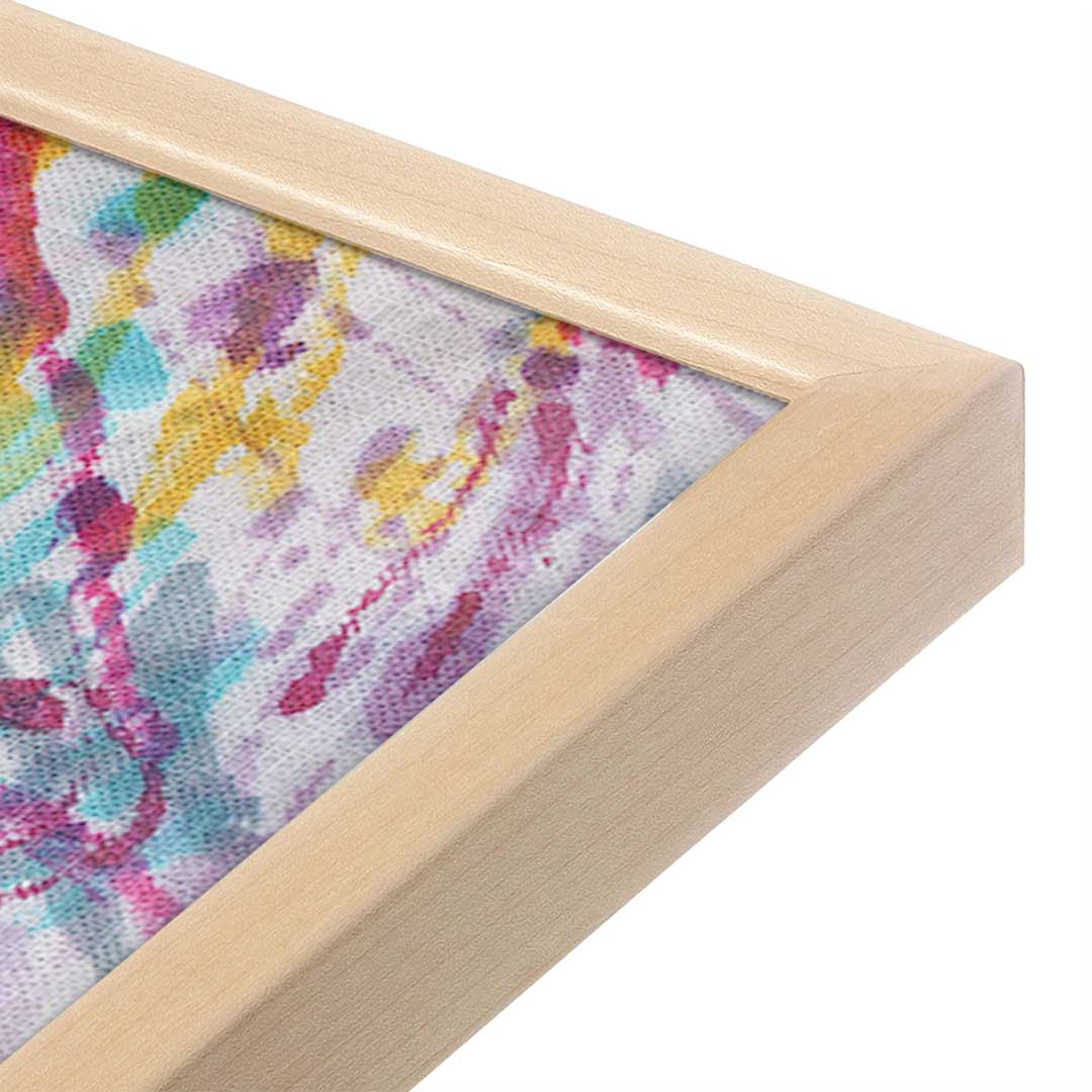 [Color:Raw Maple], Picture of art in a Raw Maple frame at an angle