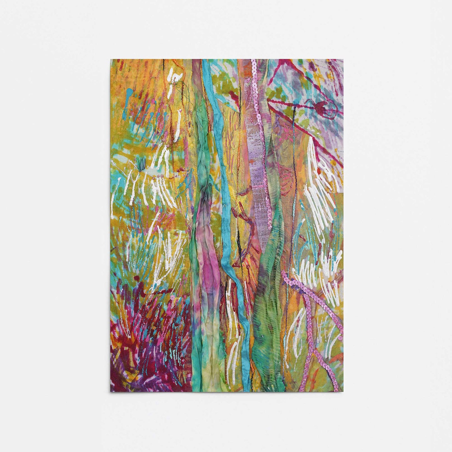 [Color:Rolled Print], Picture of close up of art