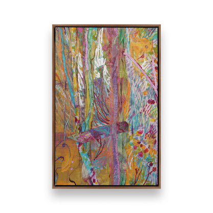 [Color:Walnut], Picture of art in a Walnut frame