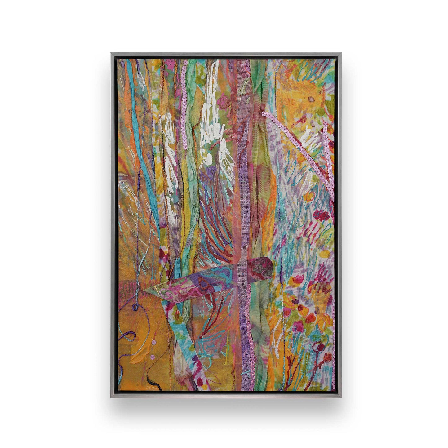 [Color:Polished Chrome], Picture of art in a Polished Chrome frame