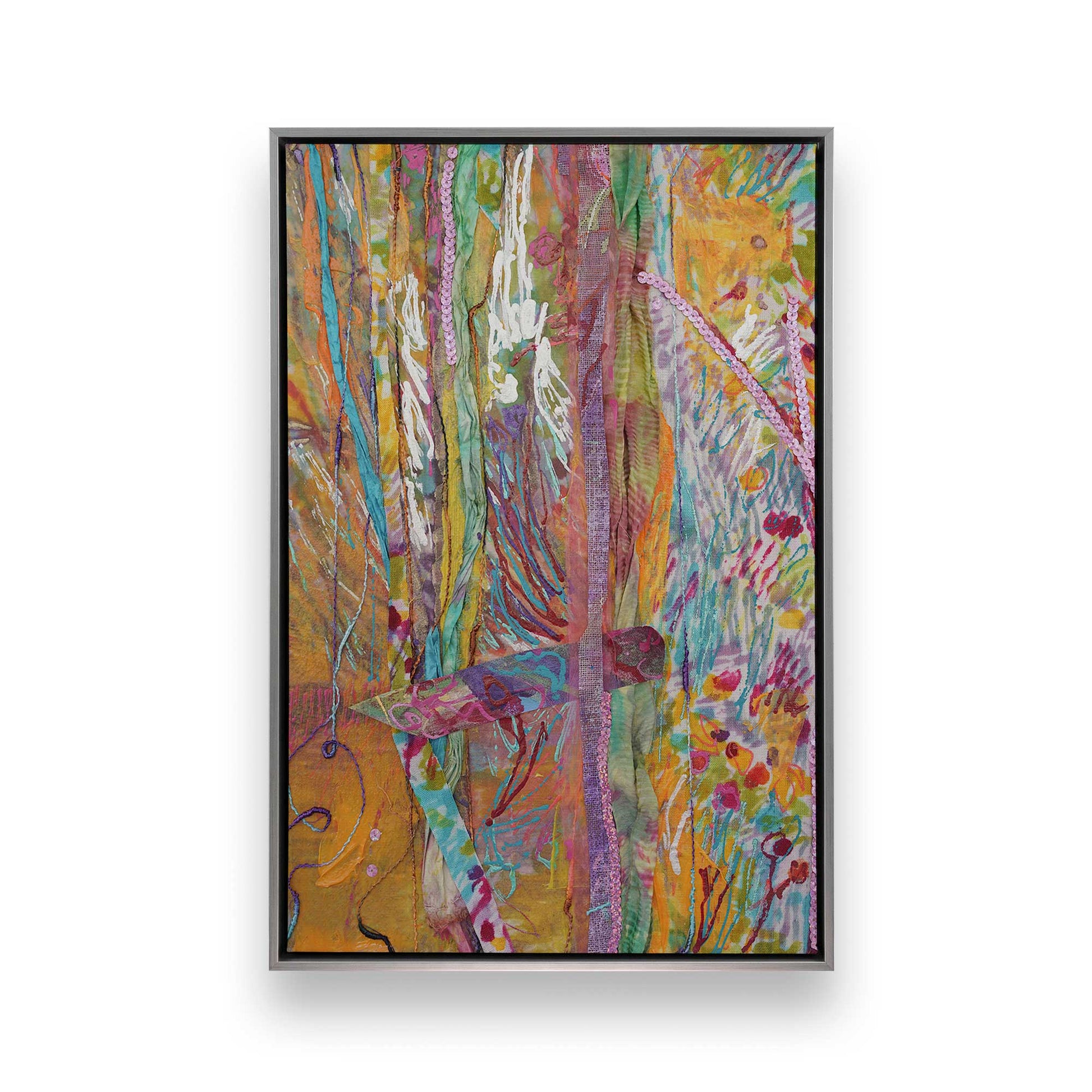 [Color:Polished Chrome], Picture of art in a Polished Chrome frame