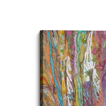 [Color:Stretched Canvas], Picture of the corner of the art