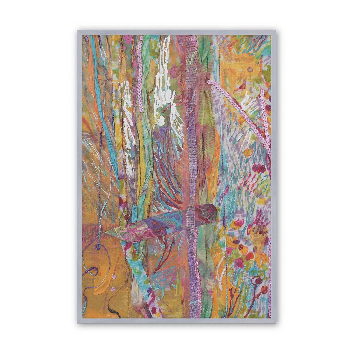 [Color:Polished Chrome], Picture of art in a Polished Chrome frame