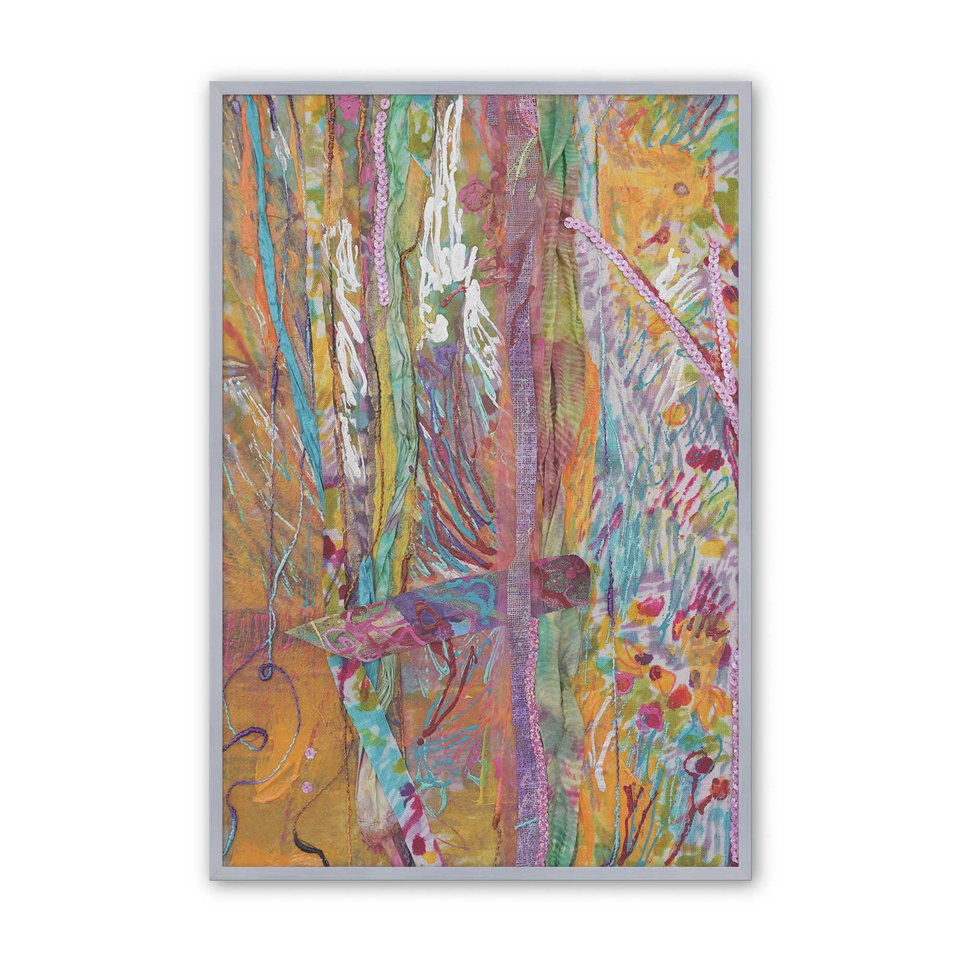 [Color:Polished Chrome], Picture of art in a Polished Chrome frame