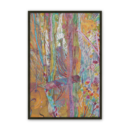 [Color:Satin Black], Picture of art in a Satin Black frame