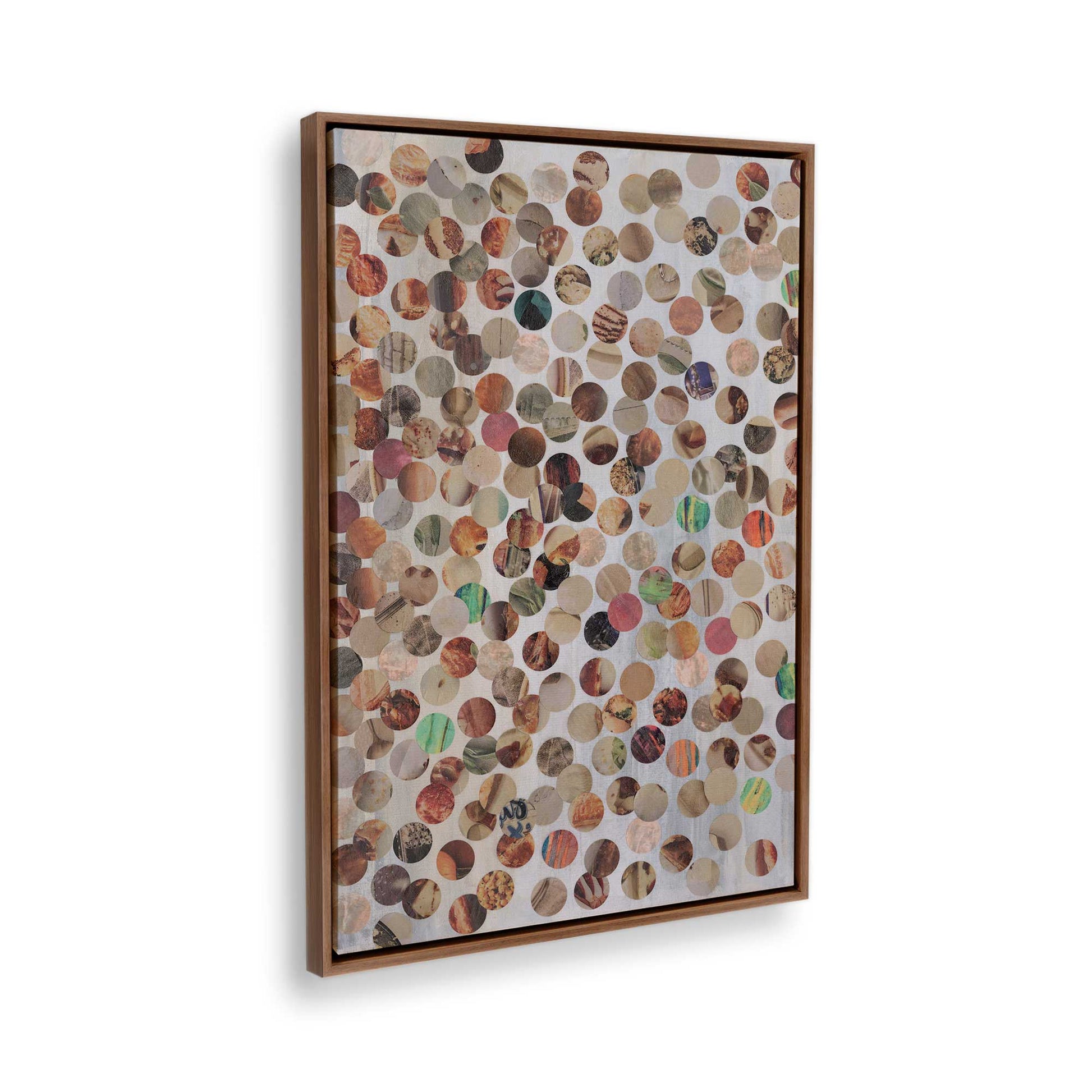 [Color:Walnut], Picture of the corner of the art