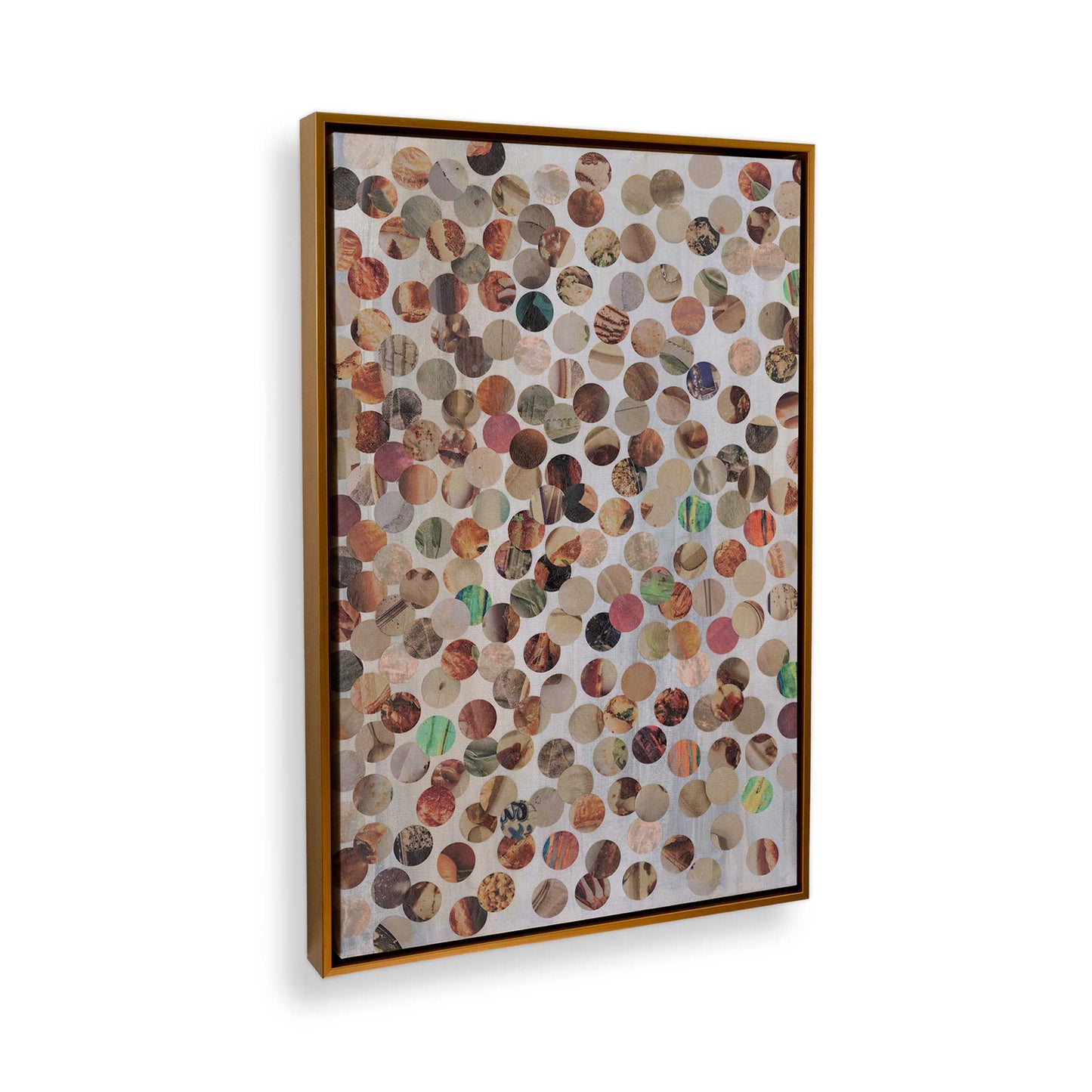 [Color:Polished Gold], Picture of the corner of the art