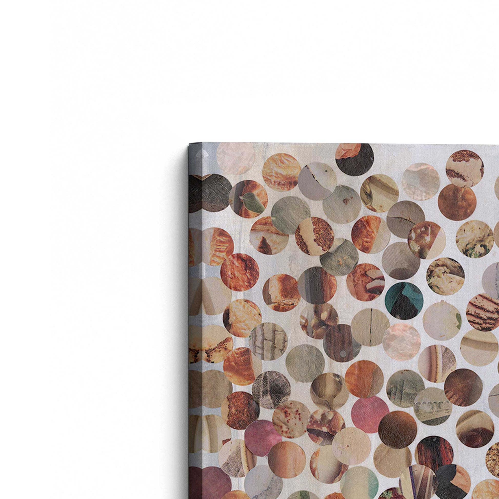 [Color:Stretched Canvas], Picture of the corner of the art