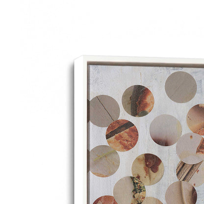 [Color:Opaque White], Picture of art in a White frame at an angle