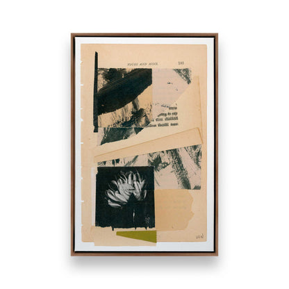[Color:Walnut], Picture of art in a Walnut frame