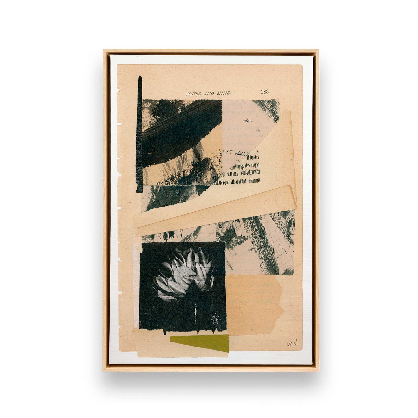 [Color:American Maple], Picture of art in a American Maple frame