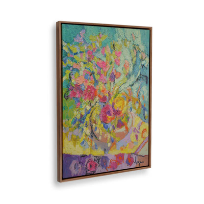 [Color:Walnut], Picture of the corner of the art