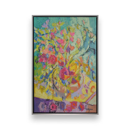 [Color:Polished Chrome], Picture of art in a Polished Chrome frame