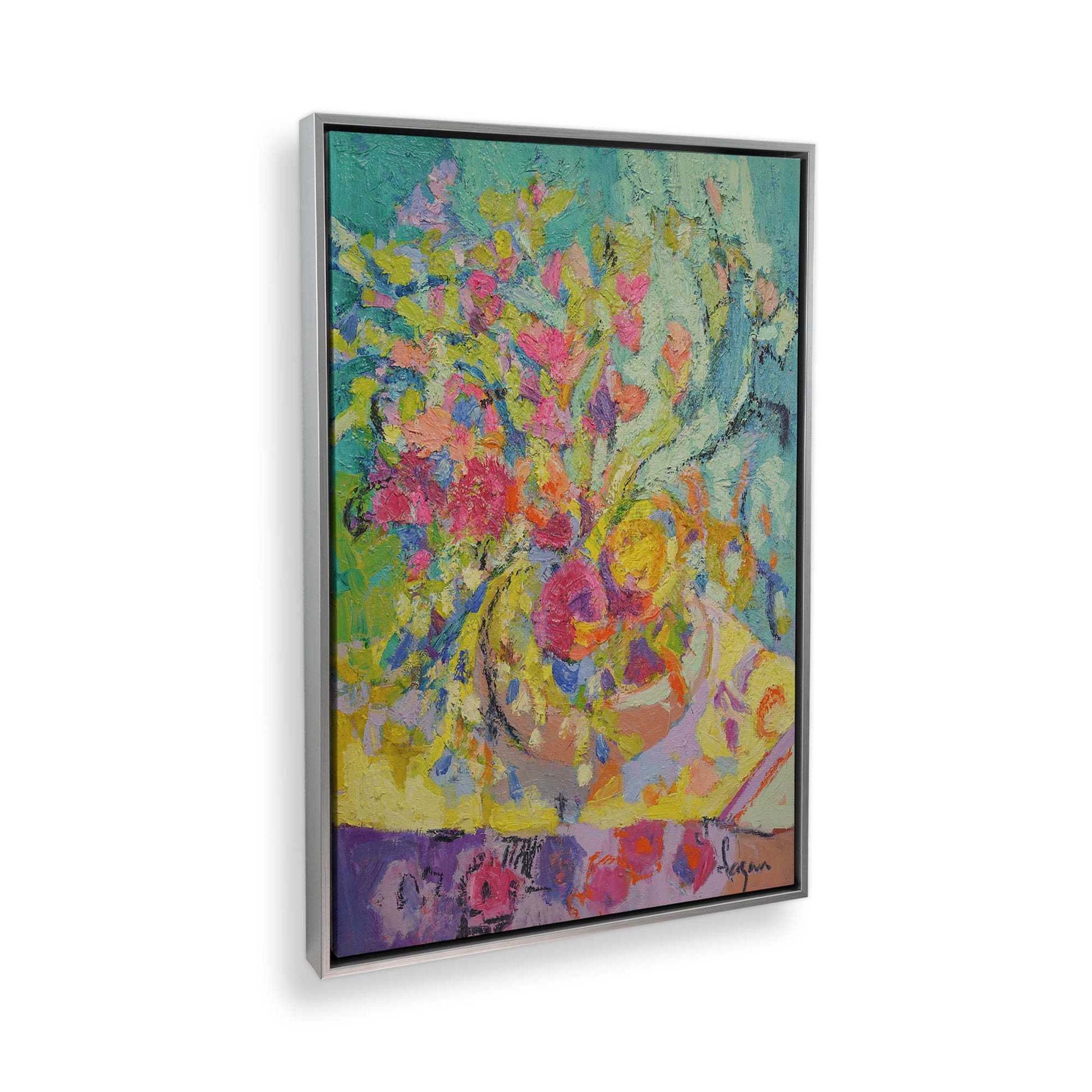 [Color:Polished Chrome], Picture of the corner of the art