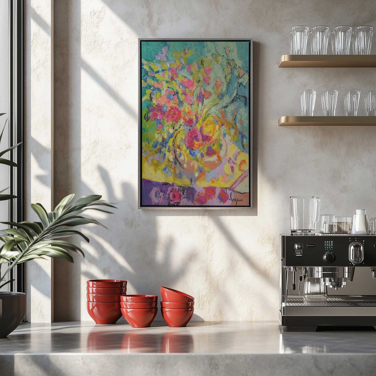 [LIFESTYLE],[SPECIAL],  Picture of art in a roo