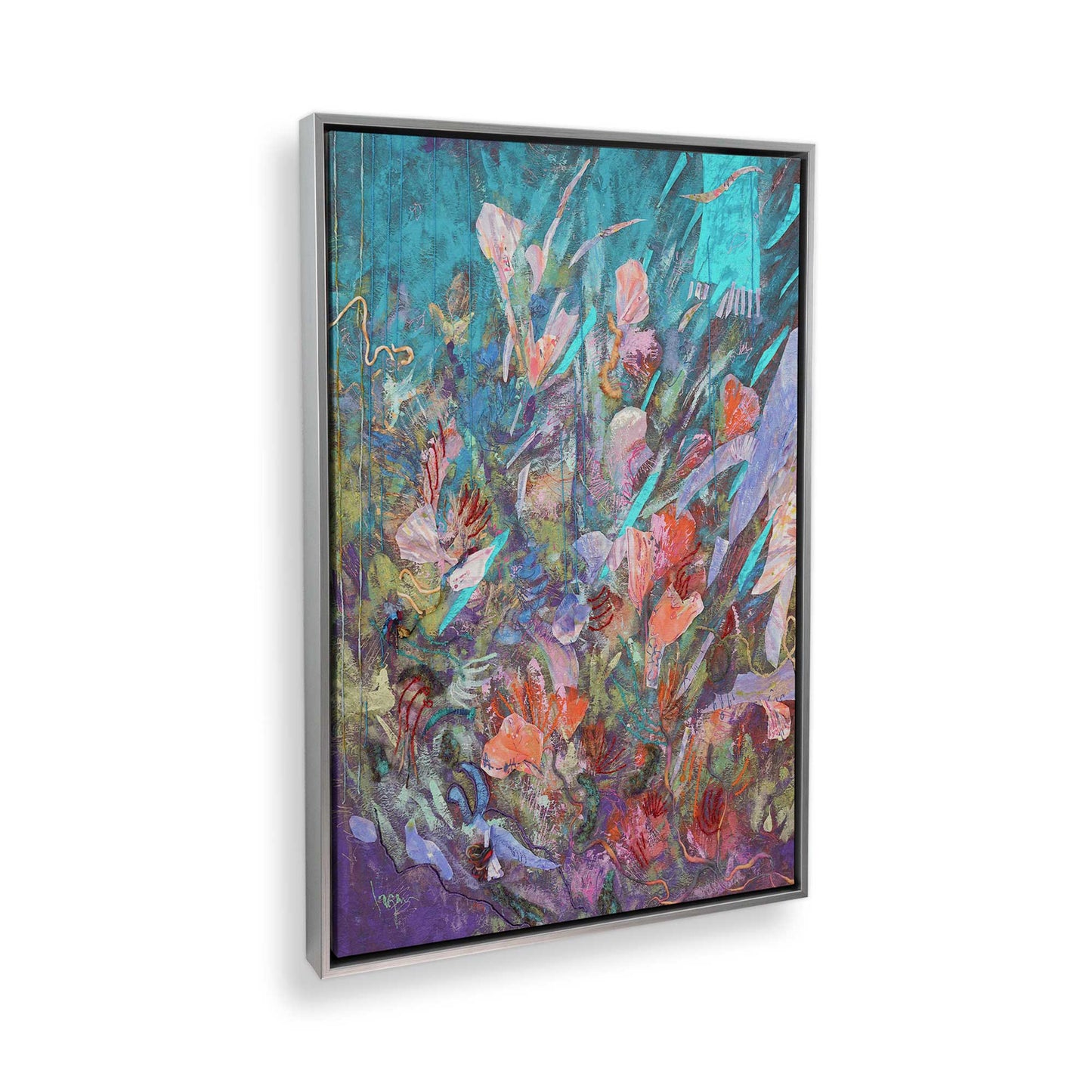 [Color:Polished Chrome], Picture of the corner of the art