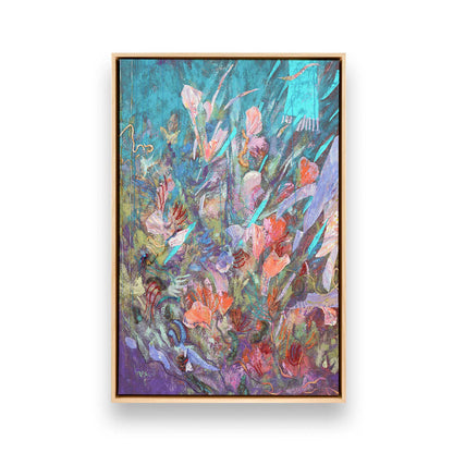 [Color:American Maple], Picture of art in a American Maple frame