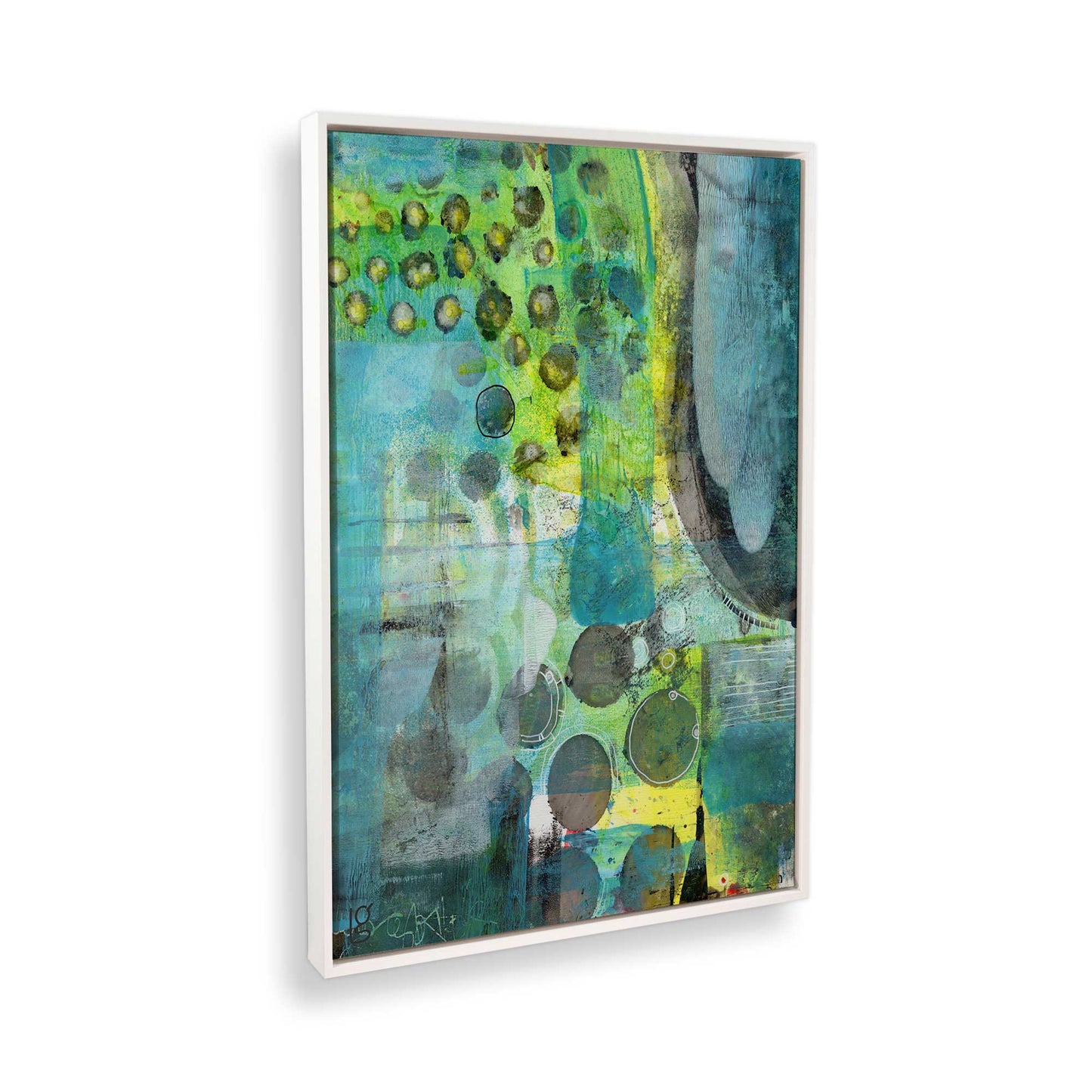 [Color:Opaque White], Picture of the corner of the art