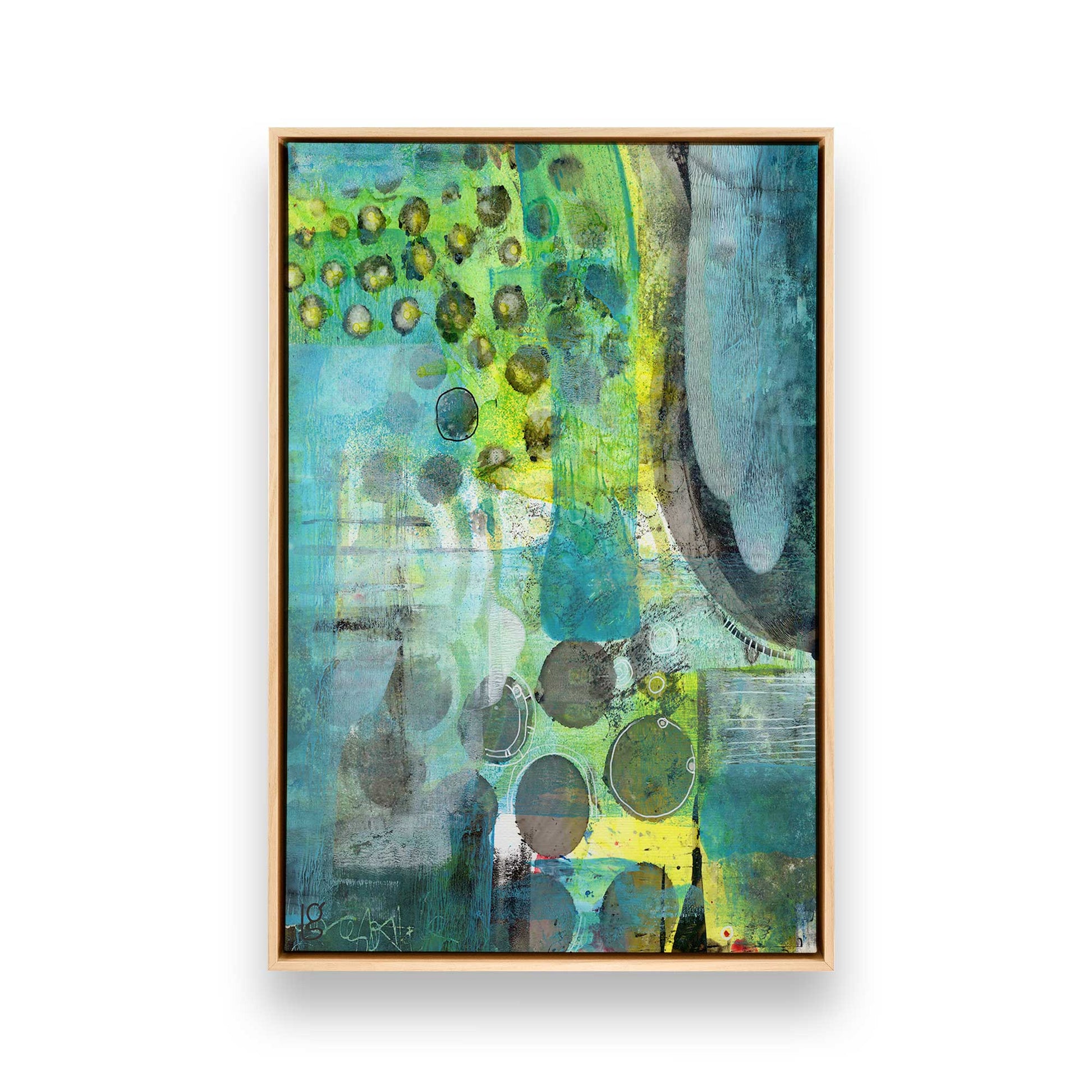 [Color:American Maple], Picture of art in a American Maple frame