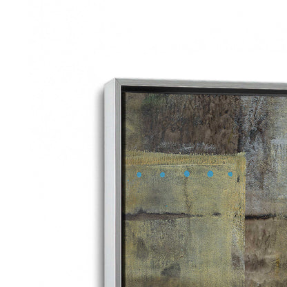 [Color:Polished Chrome], Picture of art in a Polished Chrome frame at an angle