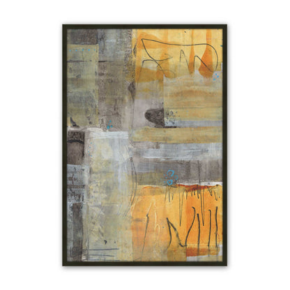 [Color:Satin Black], Picture of art in a Satin Black frame