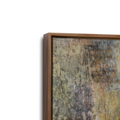 [Color:Walnut], Picture of art in a Walnut frame at an angle