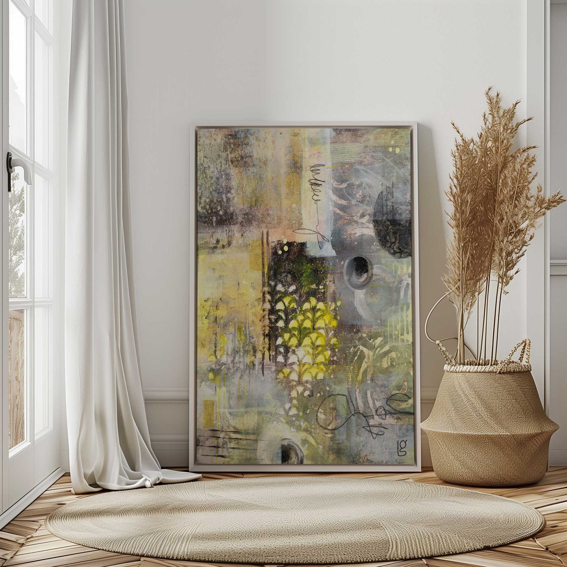 Picture of art in a room