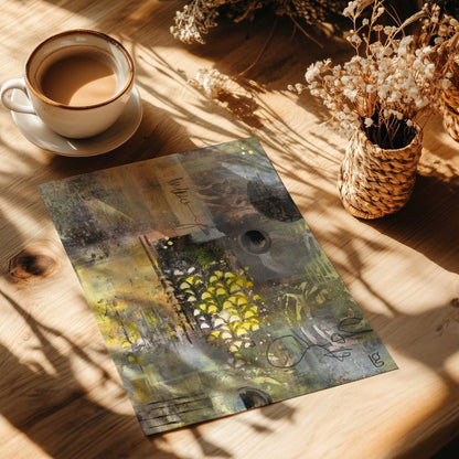 [Color:Rolled Print], Picture of close up of art