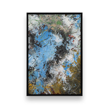 [Color:Satin Black], Picture of art in a Satin Black frame