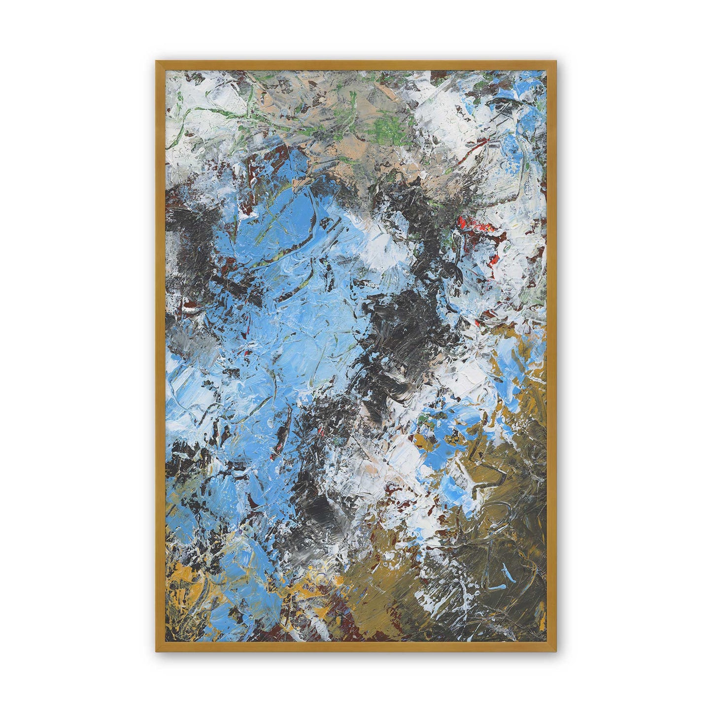 [Color:Polished Gold], Picture of art in a Polished Gold frame