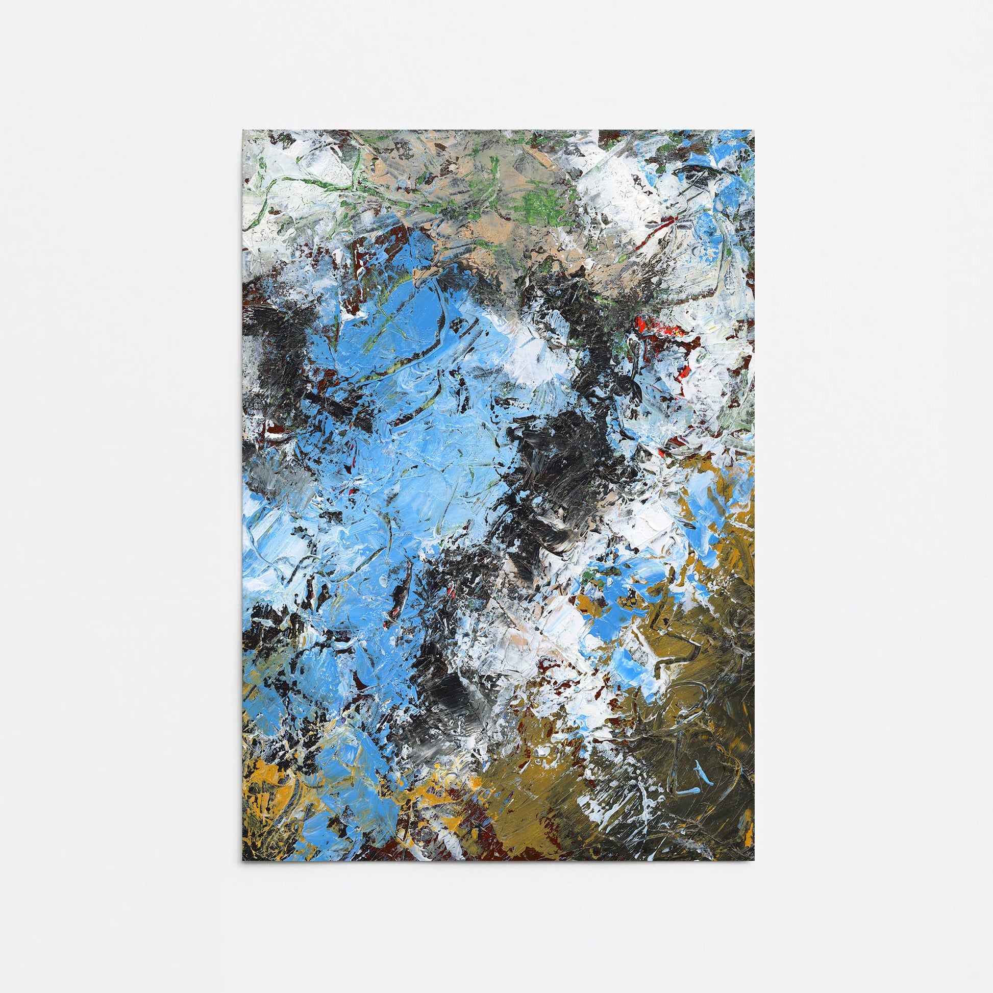 [Color:Rolled Print], Picture of close up of art
