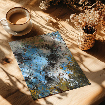 [Color:Rolled Print], Picture of close up of art