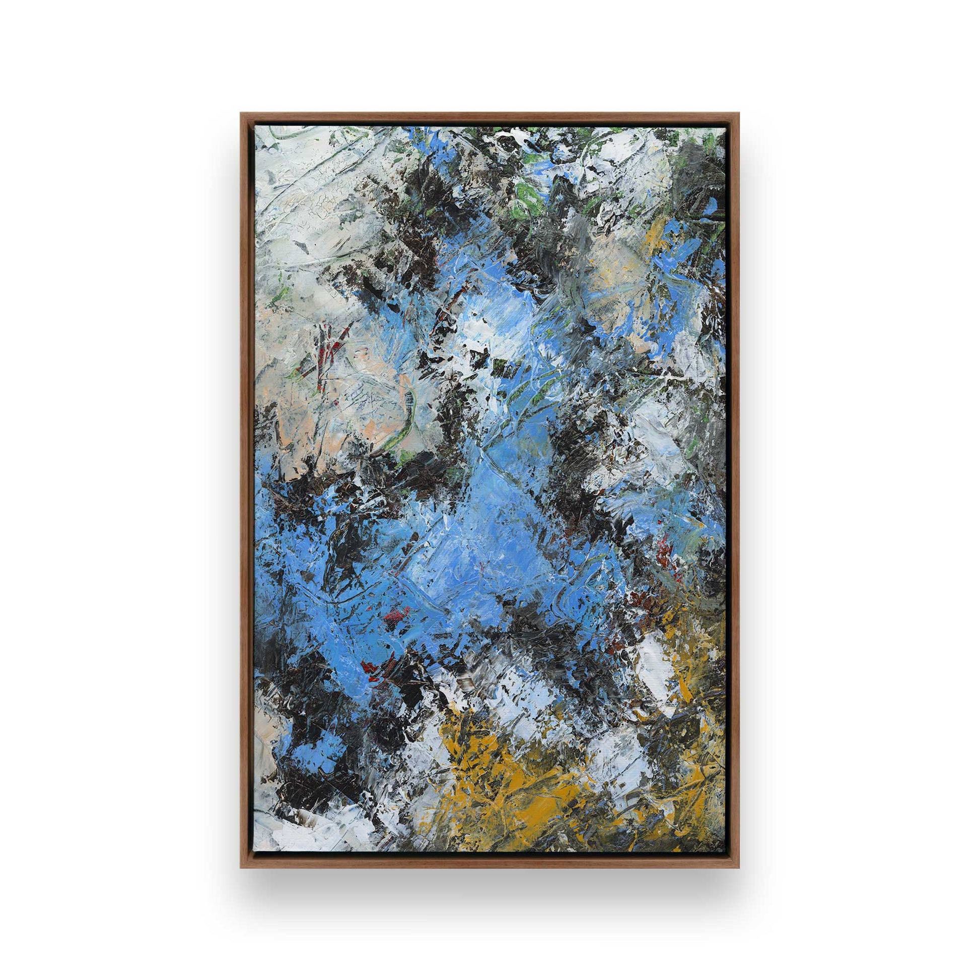 [Color:Walnut], Picture of art in a Walnut frame