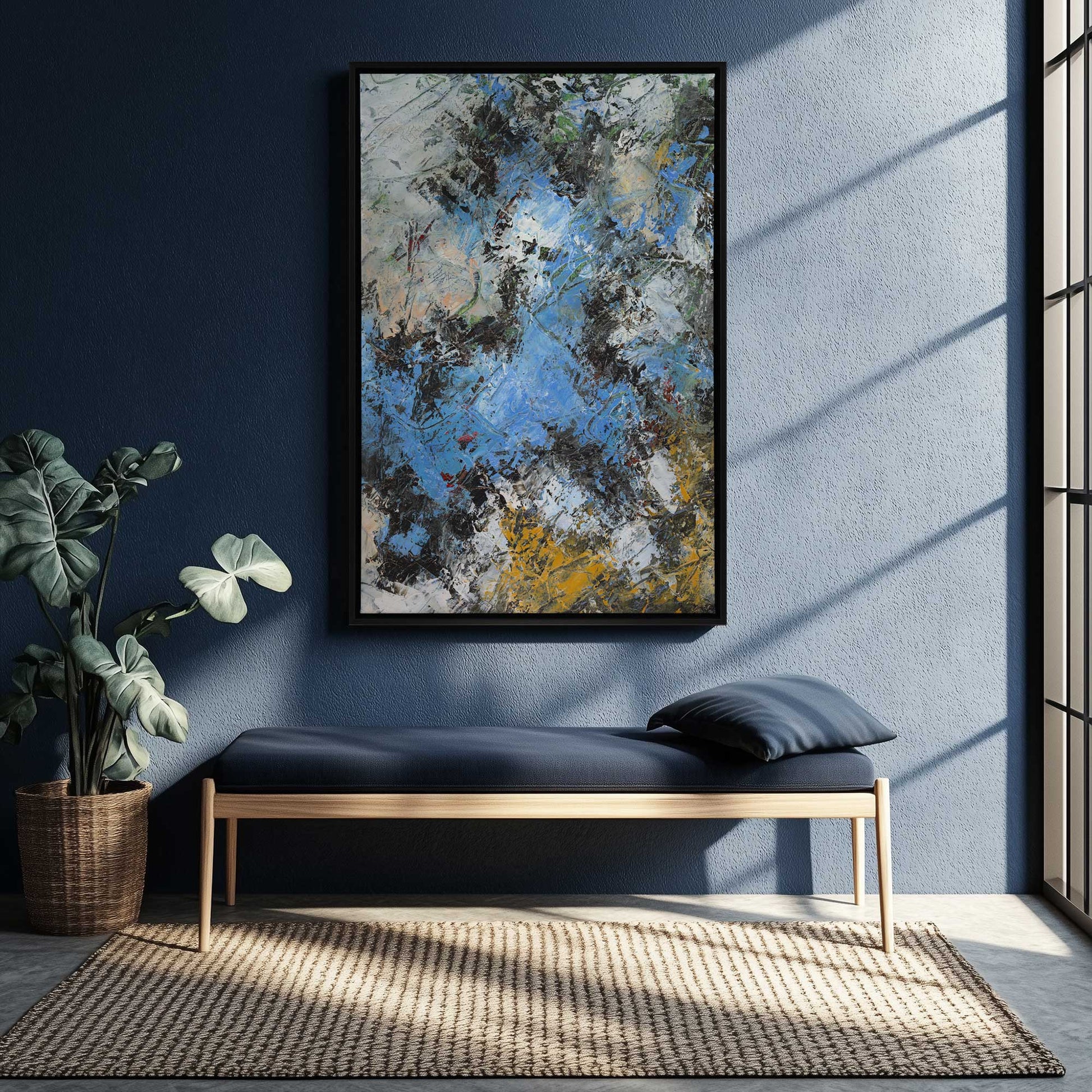 Picture of art in a room