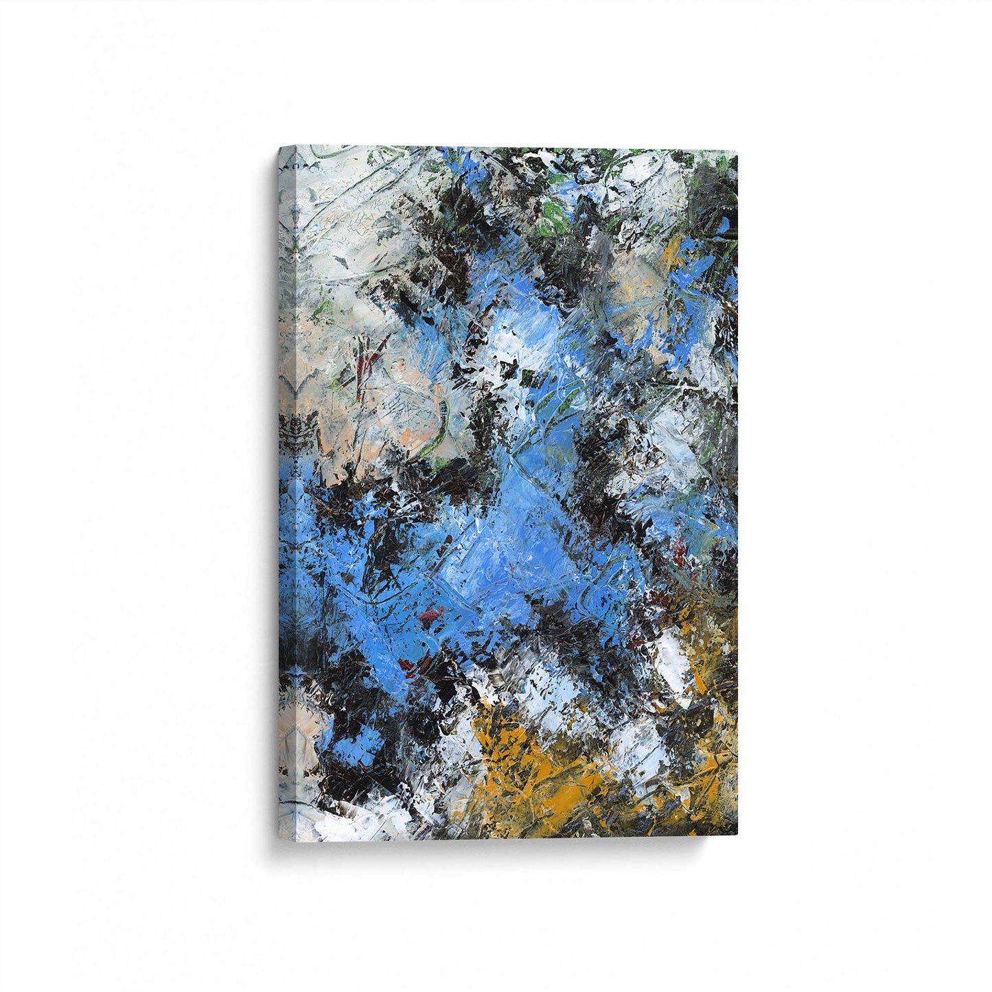 [Color:Stretched Canvas], Picture of art at an angle