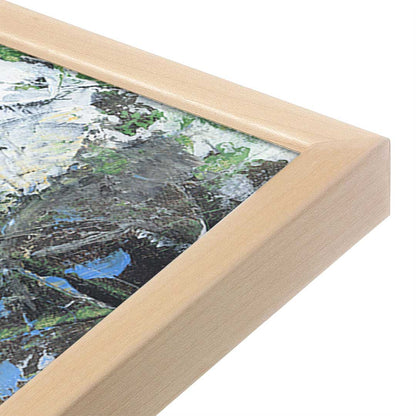 [Color:Raw Maple], Picture of art in a Raw Maple frame at an angle