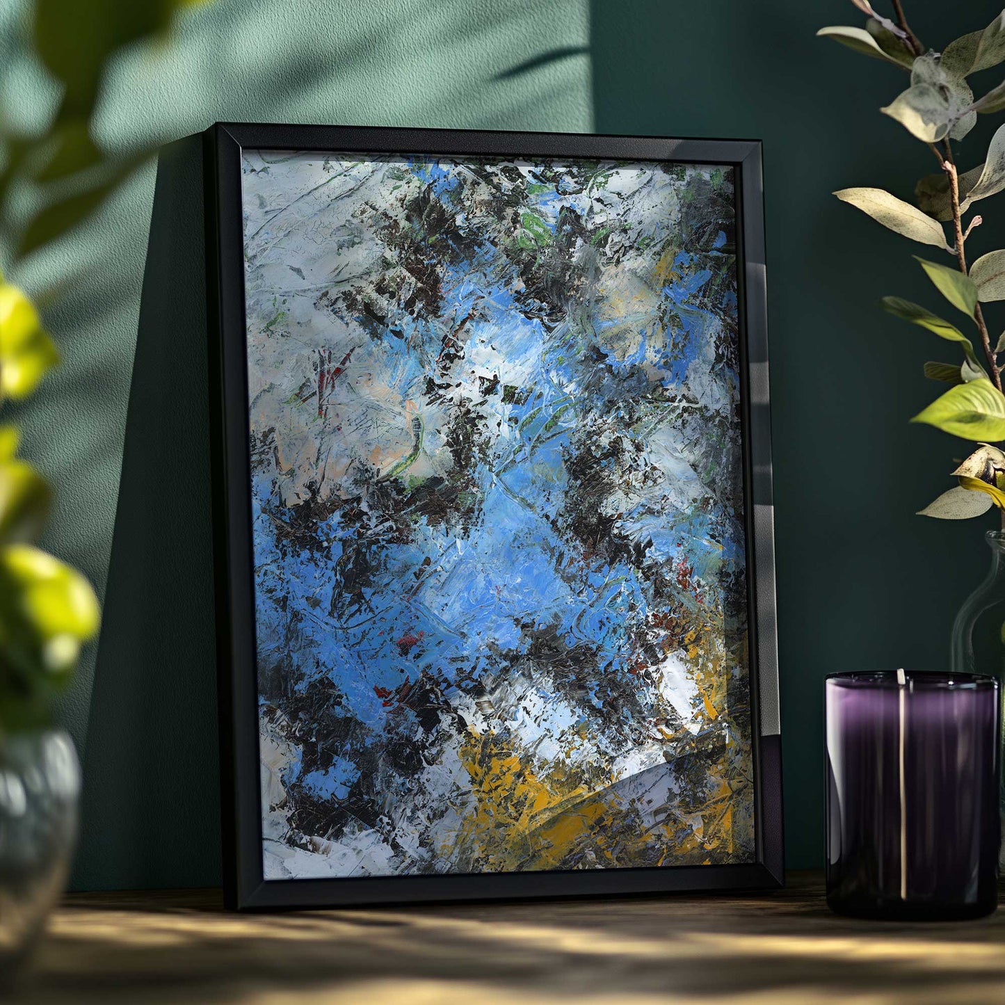 [SPECIAL],[LIFESTYLE], Picture of art hanging in a room