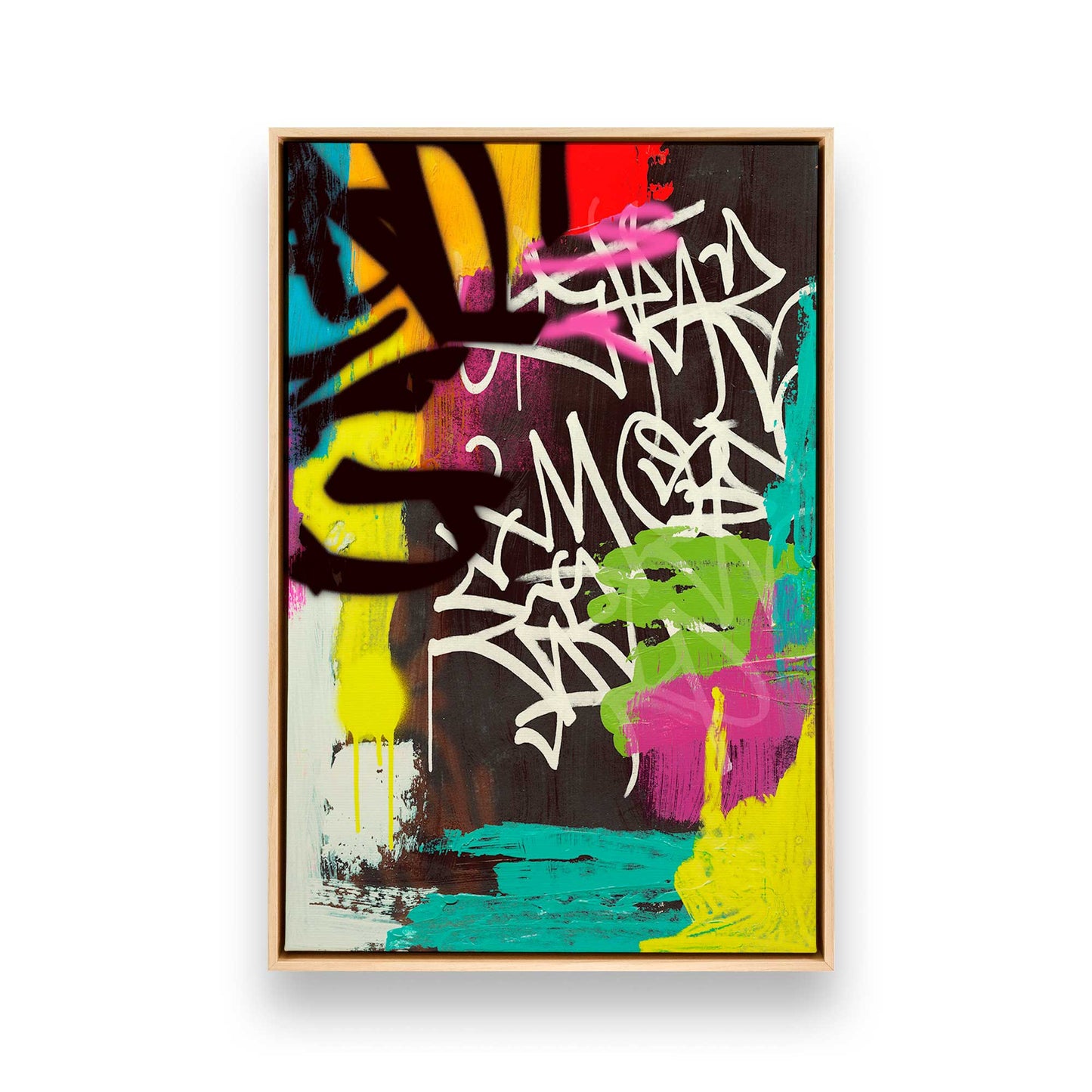[Color:American Maple], Picture of art in a American Maple frame