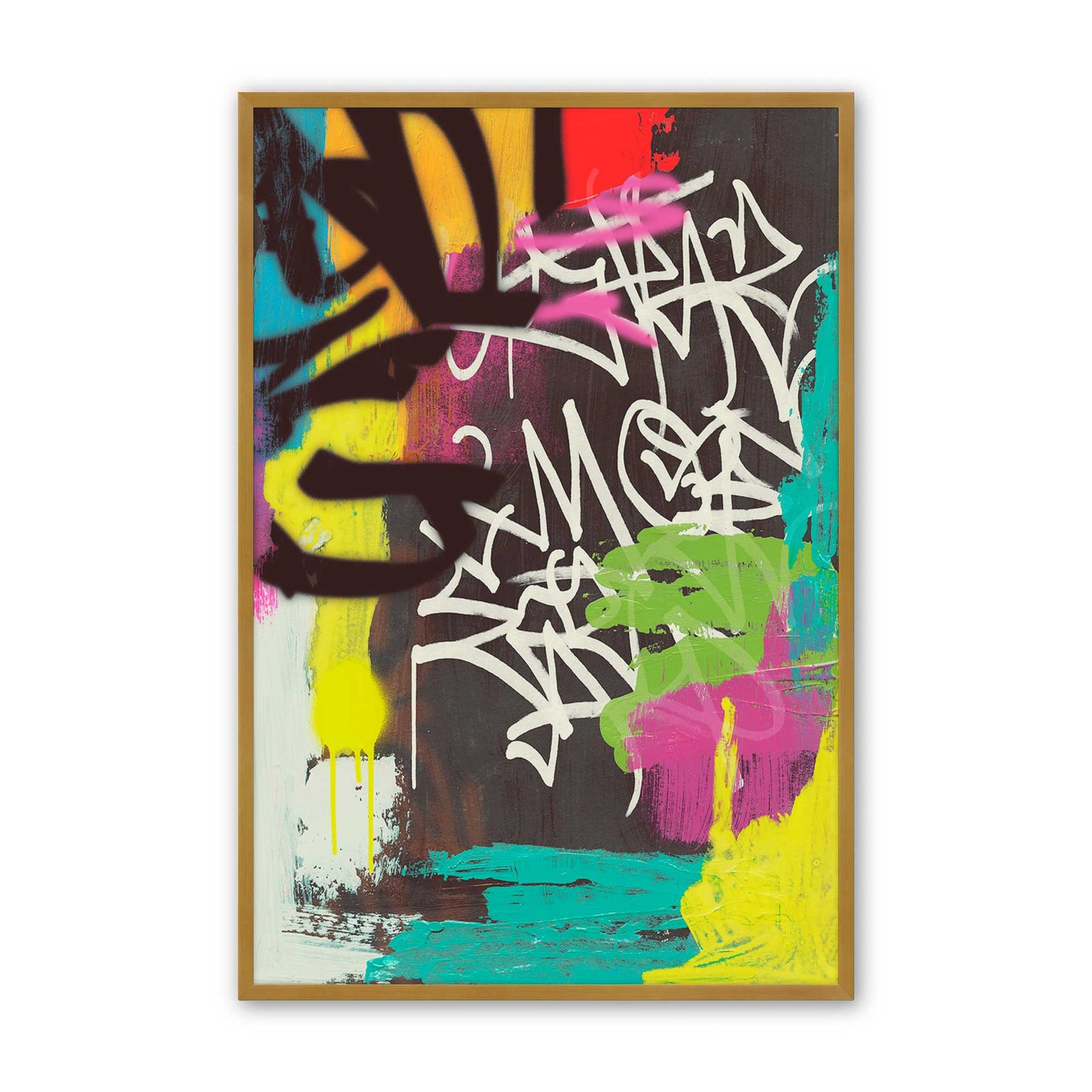 [Color:Polished Gold], Picture of art in a Polished Gold frame
