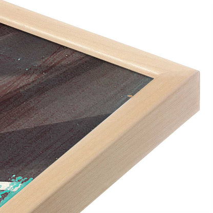 [Color:Raw Maple], Picture of art in a Raw Maple frame at an angle