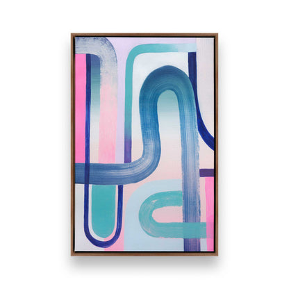 [Color:Walnut], Picture of art in a Walnut frame