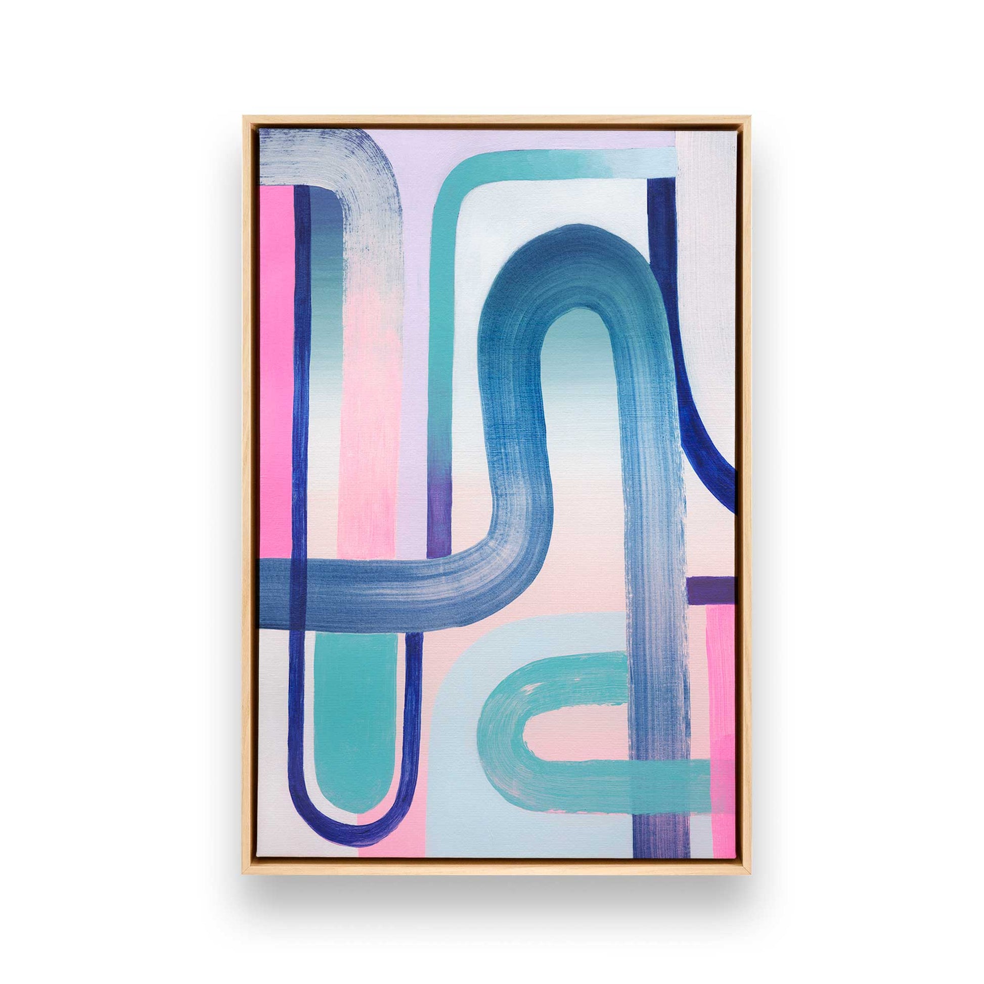 [Color:American Maple], Picture of art in a American Maple frame