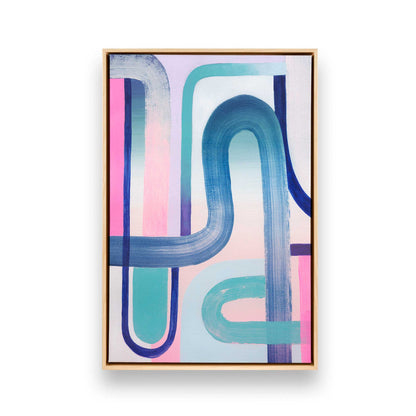 [Color:American Maple], Picture of art in a American Maple frame