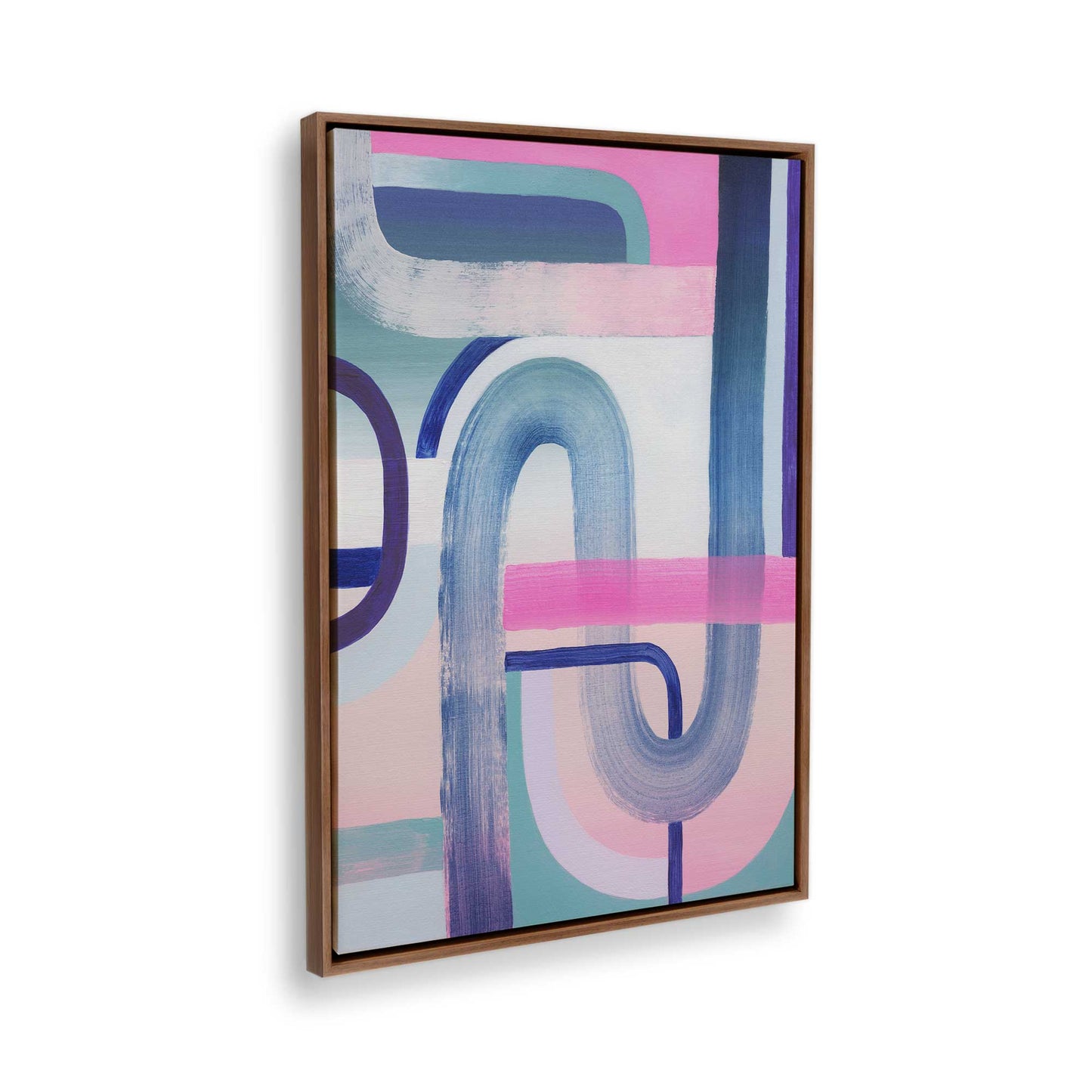 [Color:Walnut], Picture of the corner of the art