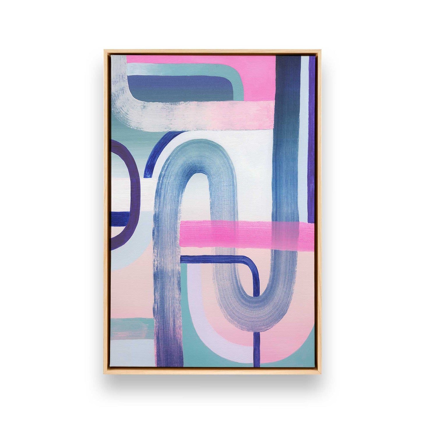 [Color:American Maple], Picture of art in a American Maple frame