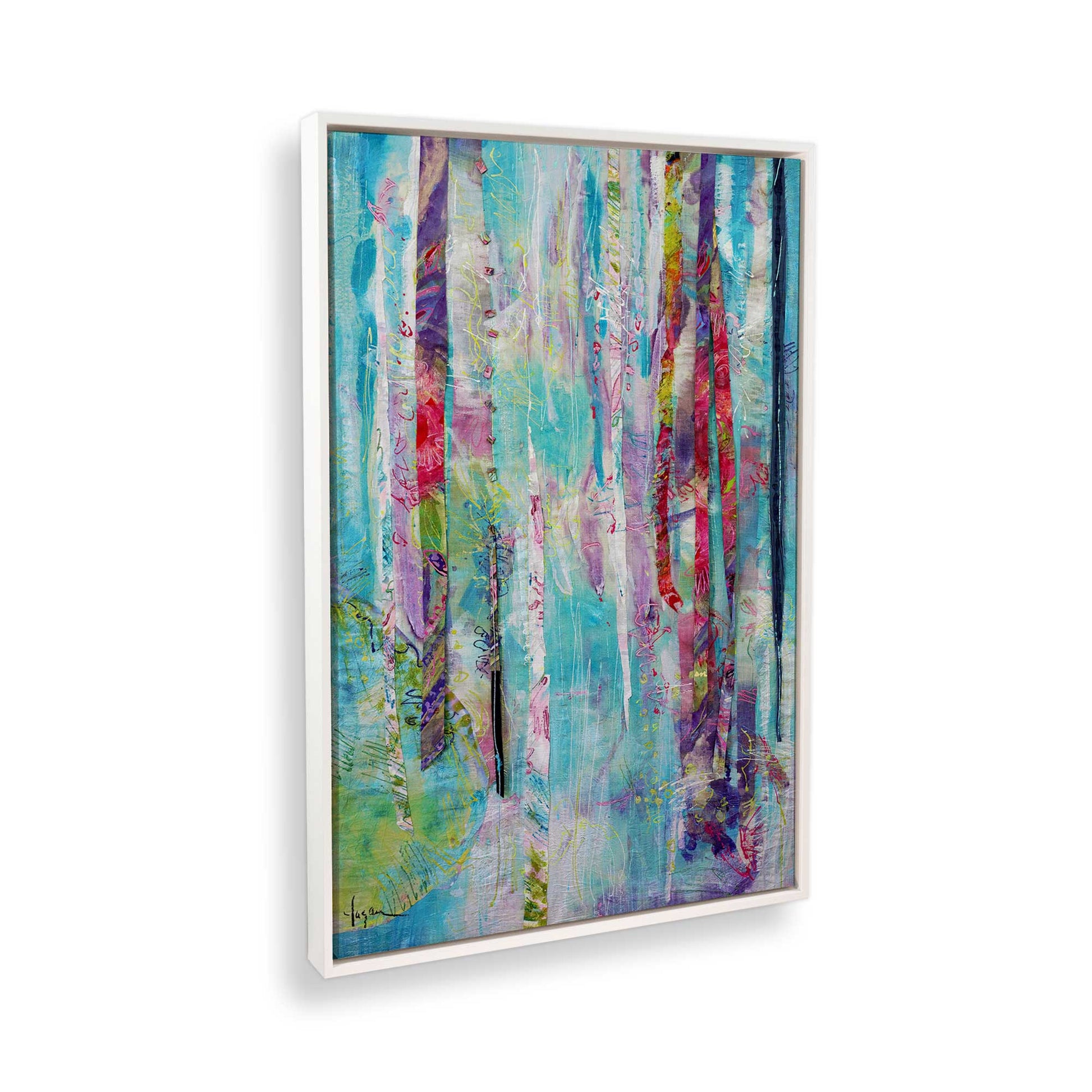 [Color:Opaque White], Picture of the corner of the art