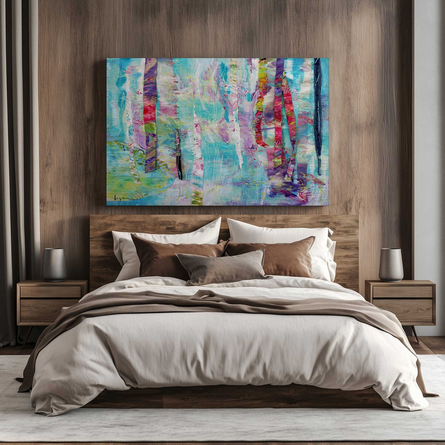 Picture of art in a room