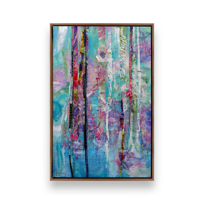 [Color:Walnut], Picture of art in a Walnut frame