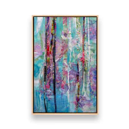 [Color:American Maple], Picture of art in a American Maple frame